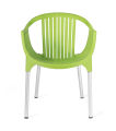 Plastic Chair Mint | Plastic Chair With Arm | Steel Legs | Out Door Chair | Living Room Chair | Balcony chair | Warenda chair | Modern Furniture | Home Furniture | Nisaco Mall. 