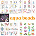 Children's 3D 5mm DIY water magic beads puzzle 79168 beads Aqua water beads Templates Tray Clip toys. 