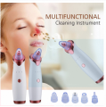 Facial Cleaning 4 Tips Blackhead Remover Electric Vacuum Suction Blackhead Acne Extractor Pores Deeply Cleaning Tool Multifunctional Skin Care Beauty Device. 
