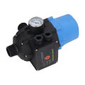 Automatic Pump Pressure Controller with Gauge Water Pump Electronic Control Switch 220-240V O. 