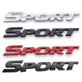 3D ABS Car Letters Logo SPORT Emblem Trunk Badge Decal For Toyota Yaris Corolla Camry Highlander CHR Sport Sticker Accessories. 
