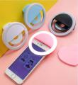 Cell Phone Selfie Ring Light for Phone, LED Circle Selfie Light Ring Rechargeable Portable for Phone Camera iPad Laptop Live Stream/Makeup/Video Photography. 