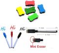A3 Size Flexible Magnetic Whiteboard Fridge Soft Magnets Dry Wipe White Board Writing Record Board Magnetic Marker Pen Eraser. 