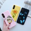 For Xiaomi Redmi 9A Case Love Heart Sunflower Soft Silicon Back Cover Phone Cases For Xiaomi Redmi 9A 9 A A9 Redmi9A Case Fundas. 
