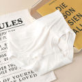 Modal underwear women's pure cotton crotch women's seamless mid waist thin comfortable triangle bottom pants. 