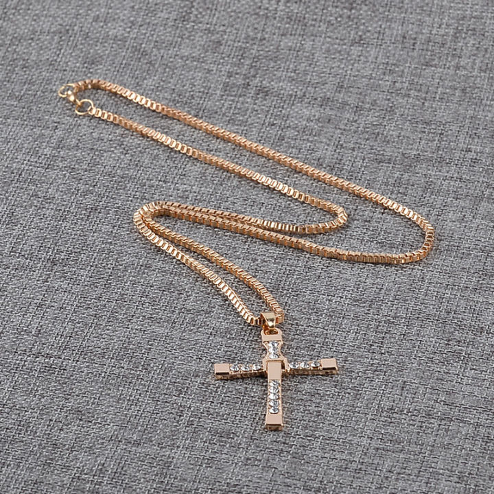 Fast%20and%20Furious%20Cross%20Necklace%20Rhinestones%20pendant%20Men's%20Chain%20Dominic%20Toretto%20Stainless%20Steel%20Choker%20Jewelry%20Accesories%20Gift%20-%20Image%206