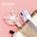 Portable Ventilator USB Fan Cute Cat Hand-Held Desktop Fans LED Lamp Standing Bracket Base 18650 battery Mini Ventilation Cooler. 