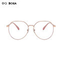 OQ BOGA 3 Colors Anti Blue Light Proof Radiation Irregular Polygon Frame Computer Glasses Women Men Unisex Eye Protection Fashion Full Rim Eyewear. 