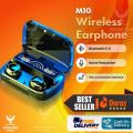 M19 TWS Wireless Earbuds with Charging Case Bluetooth Earbuds Sports Earbuds Headsets Earphone LED Display Earbuds Stereo Touch Control Waterproof 9D M10 Earbuds M10 Airpods. 
