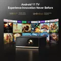 Wanbo X5 Pro Projector Full HD 1080P Proyector Support 4K 1100 ANSI Android 11.0 Home Google Widevine L1 And Assistant. 