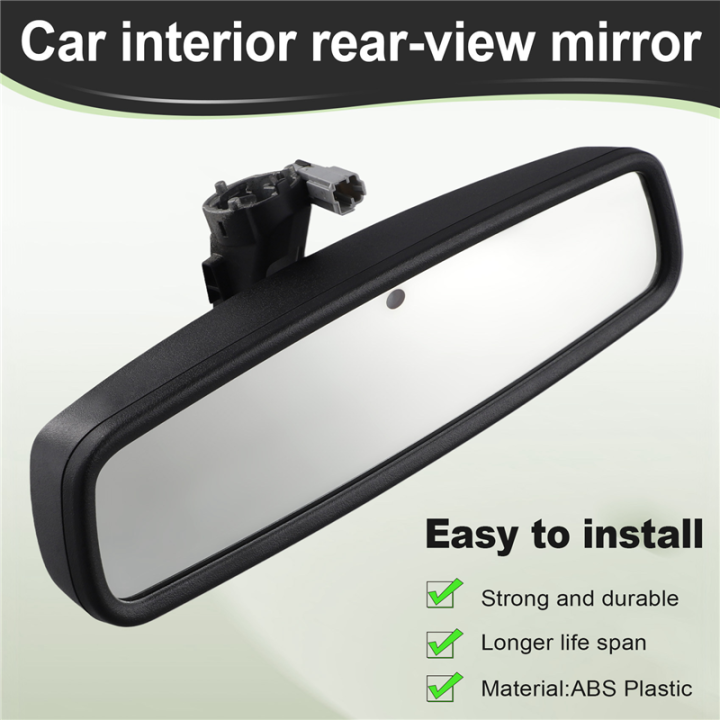 Car Interior Rearview Mirror W/Auto Dim Anti-Glare for | Daraz.lk