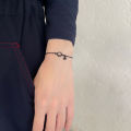 Black Planet Stars Gothic Punk Adjustable Bracelet For Women Girls Luxury Jewelry Dainty Gift Luolong. 