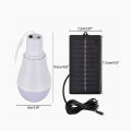 Outdoor Camping Led Lights Bulb Solar Panel Powered High Brightness Tent Lamp For Outdoor Indoor. 