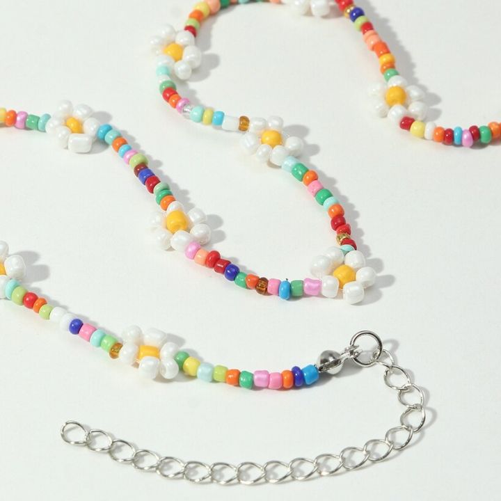 Necklace%20Ethnic%20Style%20Beaded%20Small%20Daisy%20Bohemian%20Handwoven%20Fashion%20Multi%20Color%20Necklace%20The%20Peach%20Lilac%20Jewelry%20Choker%20For%20Girls%20-%20Image%204