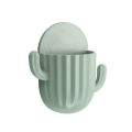 Household Wall-mounted Storage Rack Self-adhesive Seamless Cactus Storage Rack Toothbrush Holder Shaver Organizer Drain Shelf Bathroom Accessories. 
