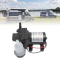Water Diaphragm Pump Auto Cut Off Energy Savin 55PSI Stop Pressure Water Pressure Pump 3/4in Interface for Car Washing Machine. 