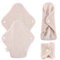 【Wholesale Price Reuseable Women Feminine Sanitary Napkin Washable Pantiliner Cloth Menstrual Pad 7.5 x 2.6inch. 