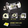 【6000K H27/881】 2Pcs H8 H9 H1 H3 H4 H7 H11 HB3 9006 HB4 Car LED Fog Headlight Bulbs 8000K 4300K White Auto Fog Day Running Ligh. 