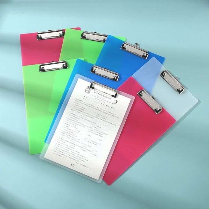 Clear With Low Profile Clip A4 Writing Clipboard Writing Sheet Pad ...