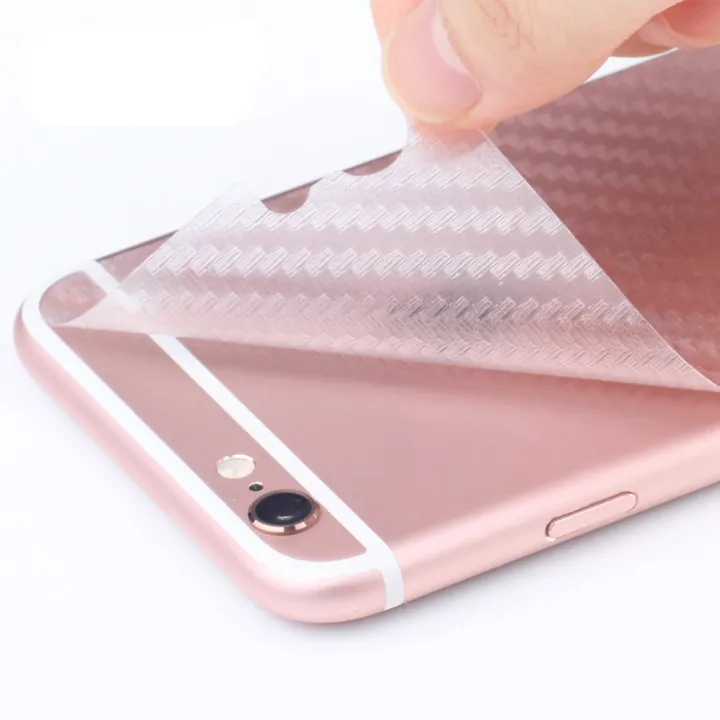 Clear%20Slim%20Transparent%20Carbon%20Fiber%20Film%20Mobile%20Phone%20Back%20Skin%20Rear%20Protective%20Sticker%20For%20iPhone%206%206s%20,7%20,%208%20-%20Image%203