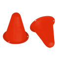 20Pcs/Lot Sport Football Soccer Rugby Training Cone Cylinder Outdoor Football Train Obstacles for Roller Skating Red. 