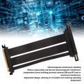 Graphics Card Extension Cable PCIE 4.0 X16 Riser Cable 90 Degree High Speed LJ4. 
