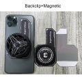 [Cooling Fan Excluded] Cell Phone Cooler Plate Radiator Magnetic Radiating Sticker for Game Cooling Fans Heat Sink For IPhone/Samsung/Xiaomi. 