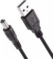 USB TO DC 5V Cable 5.5mm / 2.1mm 5V DC Barrel Jack Power Cable. 