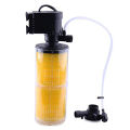 Aquarium Filter, BOYU SP-1800II, SP-1800II Submersible Filter, Internal Filter for 3ft Tank, 3 in 1 Filter, Aquarium Power Filter. 