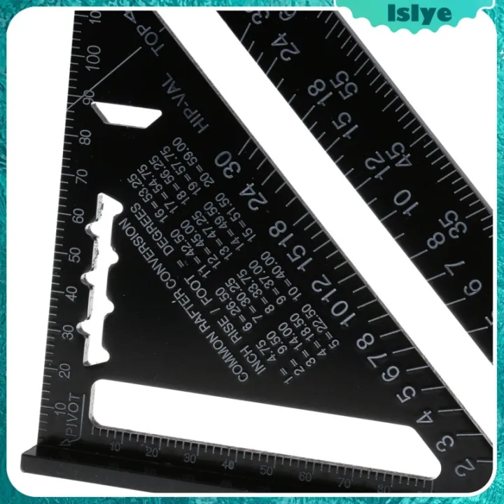 Right%20Angle%207%20inch%20Aluminum%20Triangular%20Triangle%20Metric%20Scale%20Measure%20Ruler%20Carpenter%20Framing%20Measuring%20Tool%20-%20Image%207