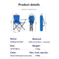 Arm Chair With Arm Rest Folding Lightweight Chairs Adults Portable Outdoor Camping Chair Courtyard Hiking Fishing Seat Picnic Travelling Garden Chairs for Balconies with Carry Bag. 