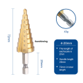 Cone-shaped woodworking multifunctional step drill mm step drill m 4-32 4-12 m 4-20 mm head sharpener metal drill bit set stage. 