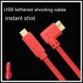 USB-C to 3.0 Micro-B Cable USB 3.1 Data cable elbow Type-c cable 1.5m-10m for Canon 5d4 1DX2 5DS 5DSR Nikon D5 D800 D810A/E D850. 