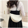 High Original Quality Korean Dumpling Corduroy Shoulder Bag Sling Bag Women Simple Belt Bag. 