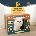 EZPET🐱Box Shape Cat Scratcher Scratching Board Cat Scratch Box Kucing Scratcher Board Papan Calar Kucing Cat Board盒型猫抓板. 