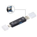 5 in 1 USB OTG Type C/ USB/ Micro USB/ SD TF Memory Card Reader Adapter. 