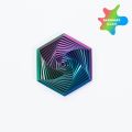 【Jingo】3D printed fractal irritability hexagon decompression artifact radish tower Fractal Fidget Hexagon Play. 