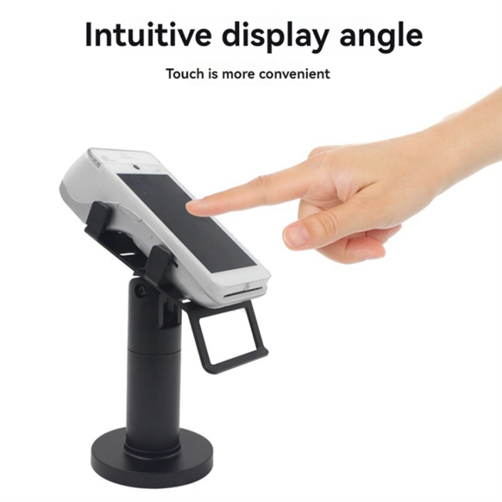 Universal Pos Machine Desktop Stand Rotatable POS Cashiers Holder Rack ...