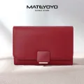 MATEYOYO Women Wallet Simple Pure Color Wallet Fashion Purse Money Bag Multifunctional Clutch Wallet PU Leather Card Wallet Zipper Co-in Pocket. 