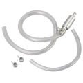 Brake Bleeding Line Brake Bleeder Hose Flexible Leak Proof One Way Check Valve Tube Bleeding Tool Kit for Motorcycle. 