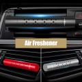 Car Solid Incense Stick Compact Metal Car Aromatherapy Clip with 5 Essential Oil Sticks Refreshing Fragrance for Auto Vent Southeast Asian Buyers' Choice. 