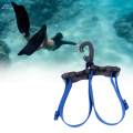 Diving Fins Strap Swim Flippers Buckles for Scuba Diving Swimming Equipment Blue. 