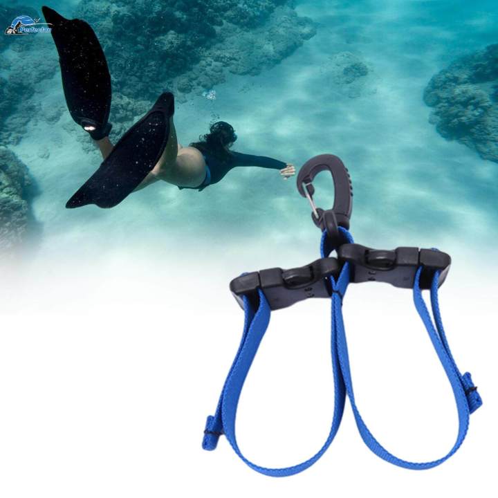 Diving%20Fins%20Strap%20Swim%20Flippers%20Buckles%20for%20Scuba%20Diving%20Swimming%20Equipment%20Blue%20-%20Image%202