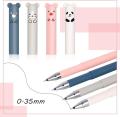 1 × FANTESI  Cute Cartoon Gel Ink Pen, Panda Erasable Gel Pen Cartoon Easy for Students Adults Writing, 0.35 mm. 
