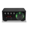 50W + 50W 100W Bluetooth 5.0 Amplifier Digital Audio Amp Black. 