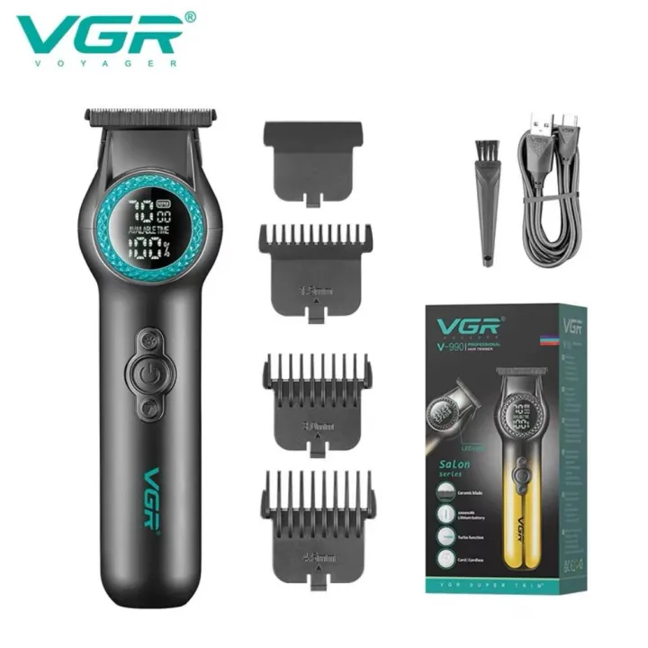 VGR%20Rechargeable%20Professional%20Hair%20Clipper%20and%20Trimmer%20LED%20Display%20150%20Min%20Runtime%204%20Length%20-%20Image%203