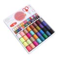 64 Spools Craft Scissor Stitches Needles Tools Sewing Machine Accessories Multicolor Sewing Threads Sewing Tools Kit Sewing BoxHats & Caps. 