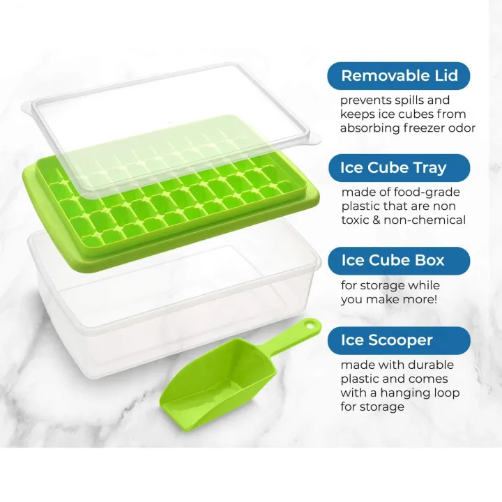 Ice-Cube%20Tray%20with%20Lid%20and%20Bin,%20for%20Freezer,%20Comes%20with%20Ice%20Container%20-%20Image%203