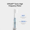 Xiaomi Mijia T100 White Smart Electric Sonic Toothbrush(Brush head in selections). 