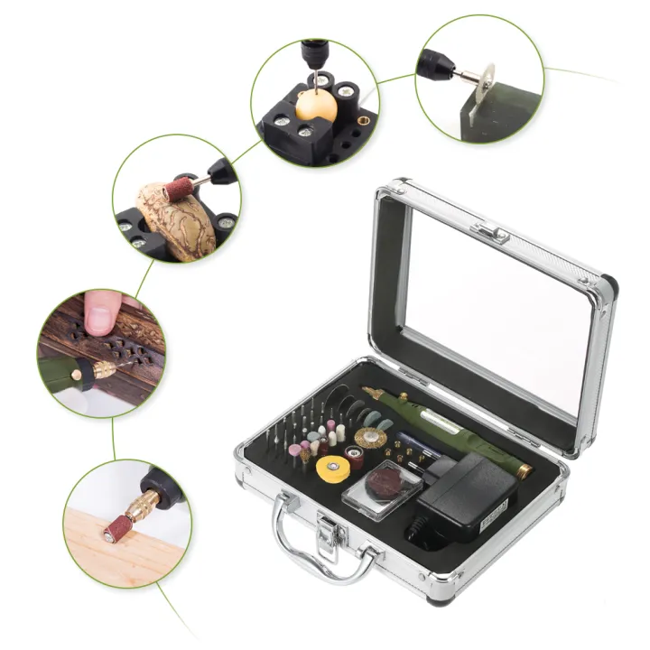 KOGEEK%20Multi-functional%20Mini%20Electric%20Grinder%20Variable%20Speed%20Rotary%20Tool%20and%20Accessories%20Kit%20Electric%20Drill%20Grinding%20Milling%20Engraving%20Polishing%20Tools%20AC100-240V%20-%20Image%206